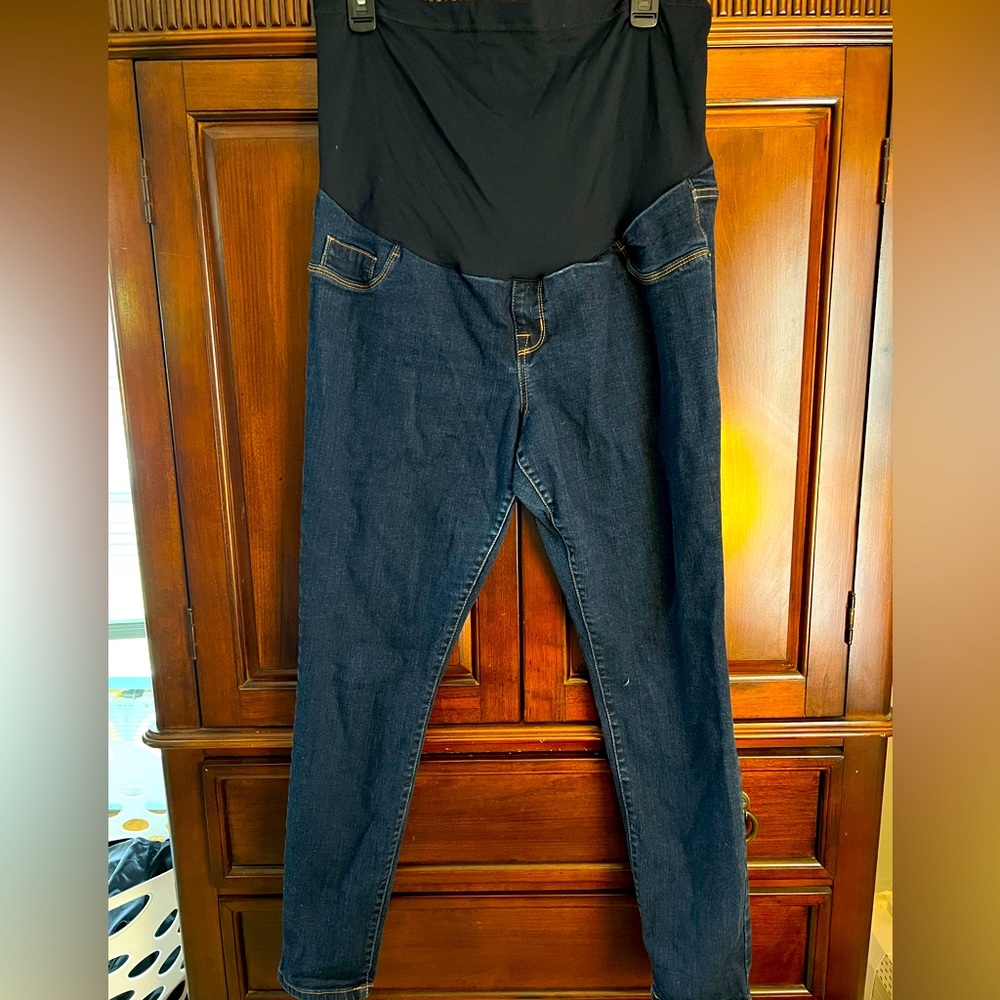 Maternity Jeggings Liz Lange Size Large